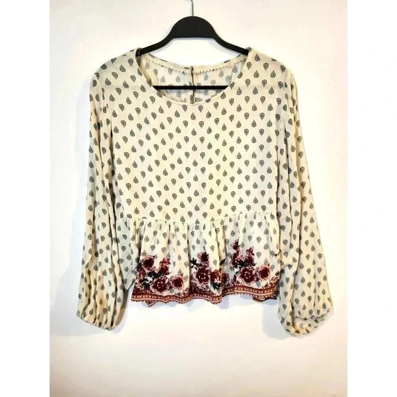 Boho Print Top - Picture 1 of 5